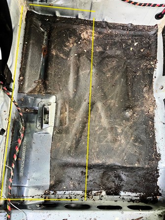 Cavalier rear floor